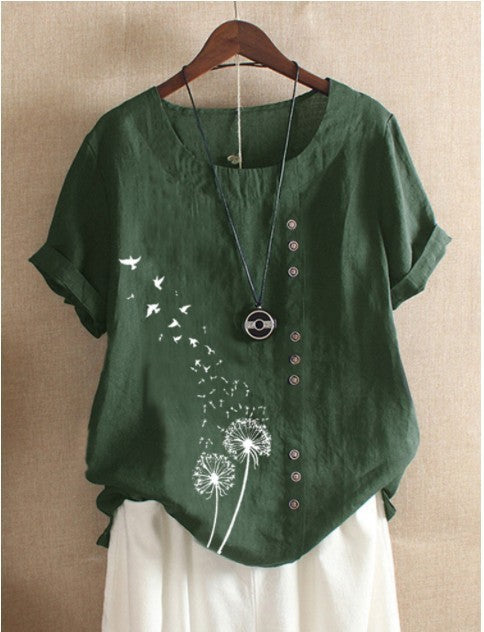 „Mara“ – Linen Shirt