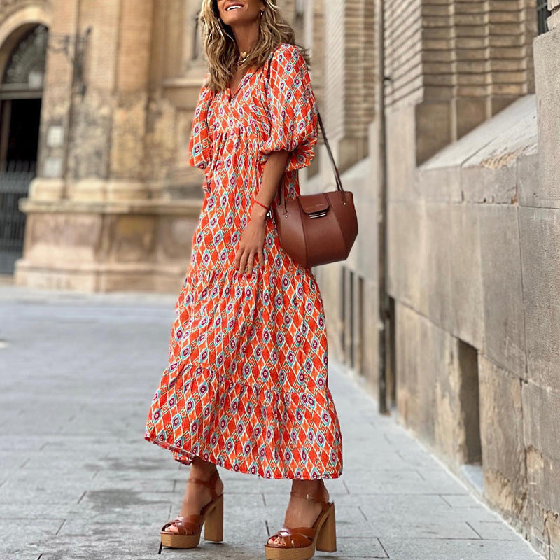 „Aurelia“ – Boho Maxikleid