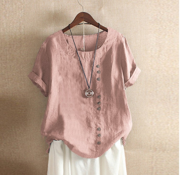 „Mara“ – Linen Shirt