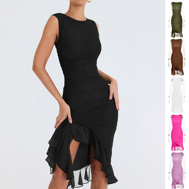 „Zara“ – Ärmelloses Slim-Kleid