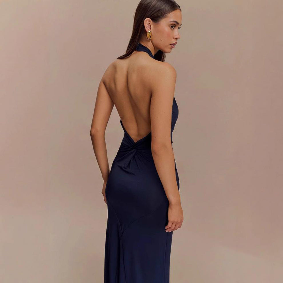 Camila“ – Bodycon Neckholder Kleid