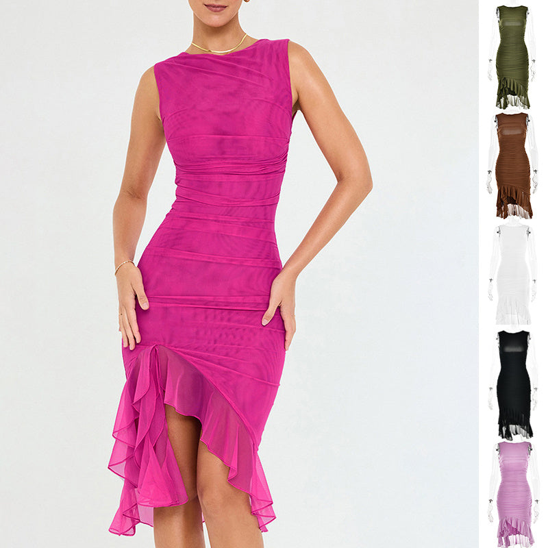 „Zara“ – Ärmelloses Slim-Kleid