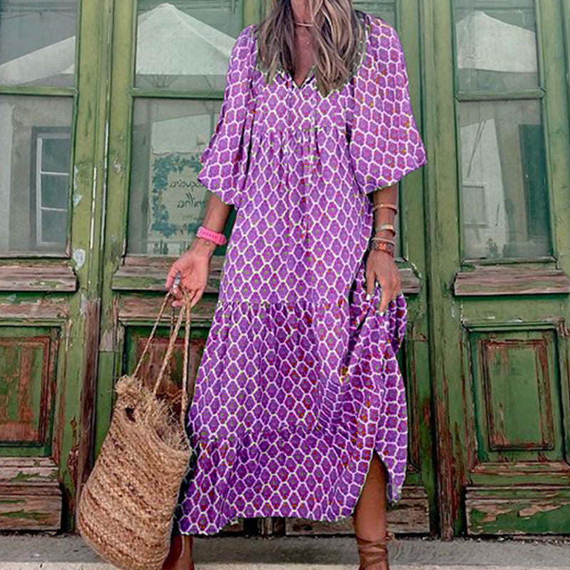 „Aurelia“ – Boho Maxikleid