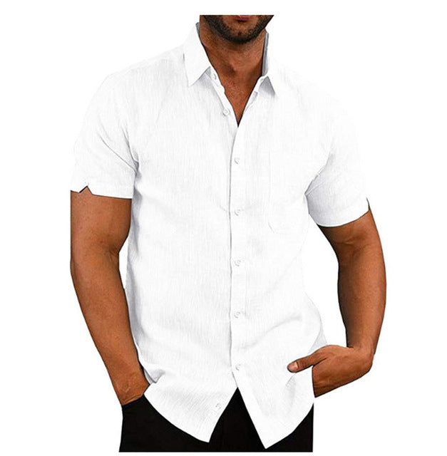 Herren Kurzarm-Sommer-Shirt