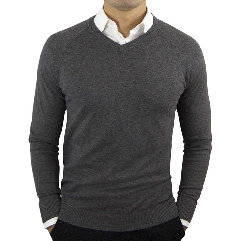 angarm-Pullover & Stehkragen-Bottoming Shirt