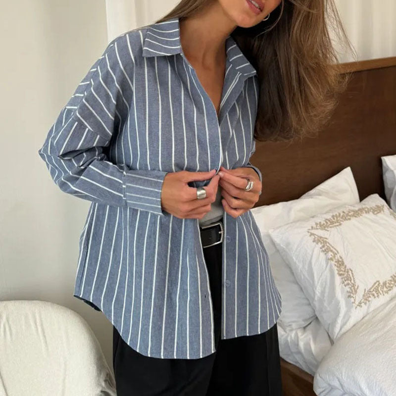 „Noa“ – Langer Cardigan mit Design-Charakter