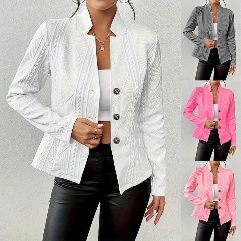 „Claudine“ – Blazer mit Stehkragen