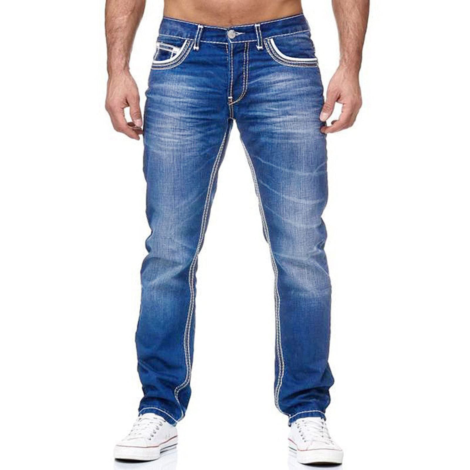 Straight Fit Herren Jeans