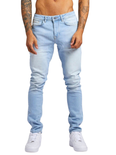 Men's Fashion Casual Slim Fit High Waist Jeans