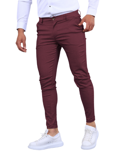 Herren Slim-Fit Businesshose