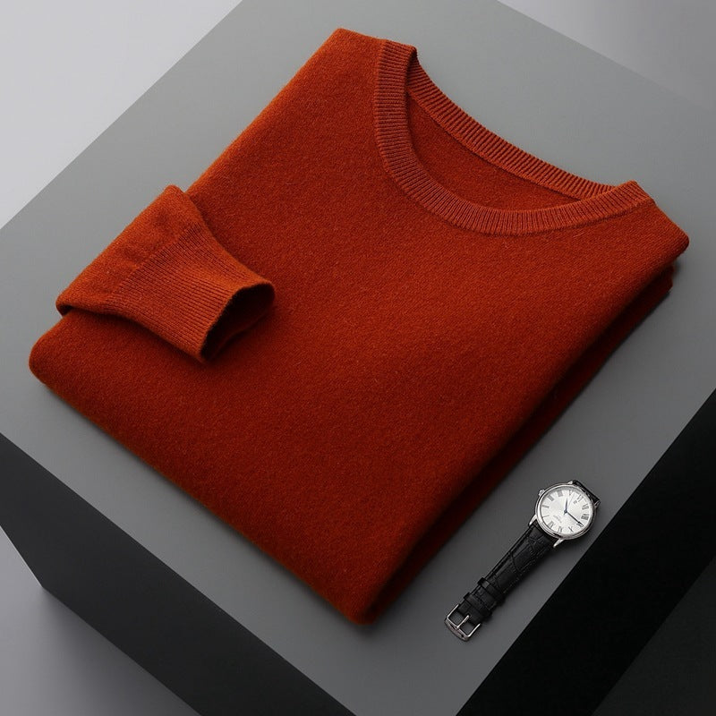 Rundhals-Pullover