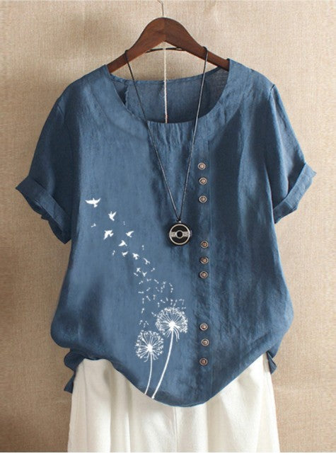„Mara“ – Linen Shirt