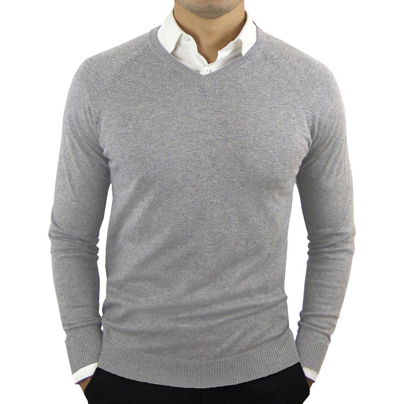 angarm-Pullover & Stehkragen-Bottoming Shirt