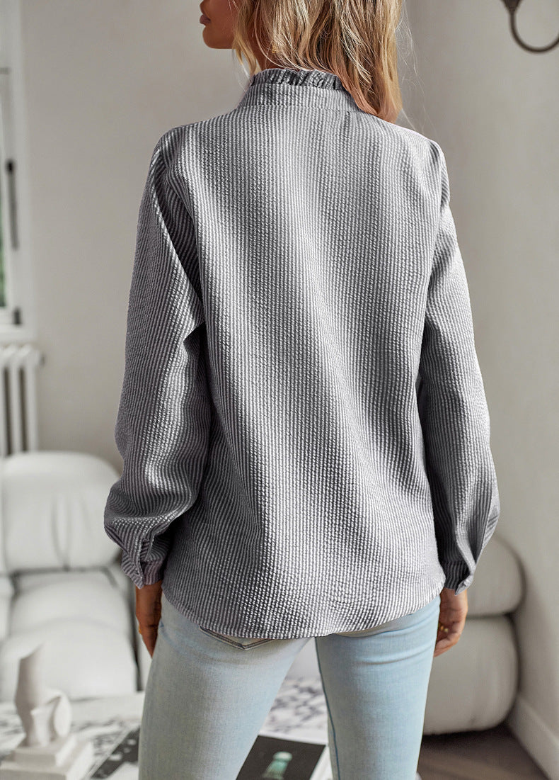 „Clair“ – Gestreifte Bluse