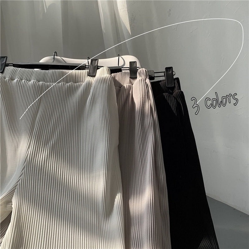 Herren Loose Fit Faltenhose