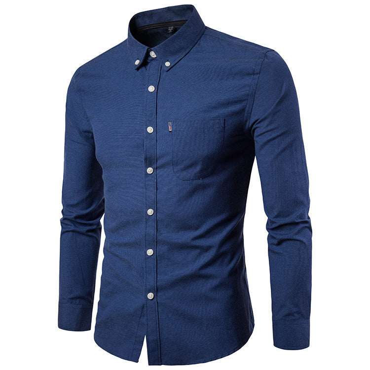 Herren Slim-Fit Businesshemd (Langarm)