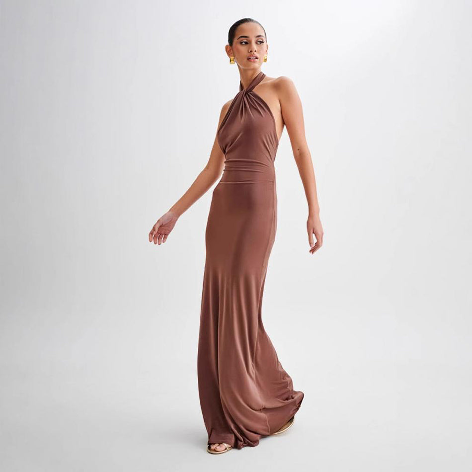 Camila“ – Bodycon Neckholder Kleid