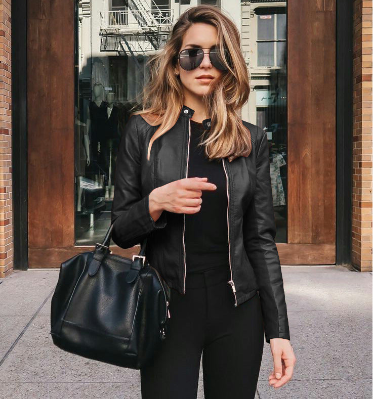 „Carmen“ – PU-Leder Blazer