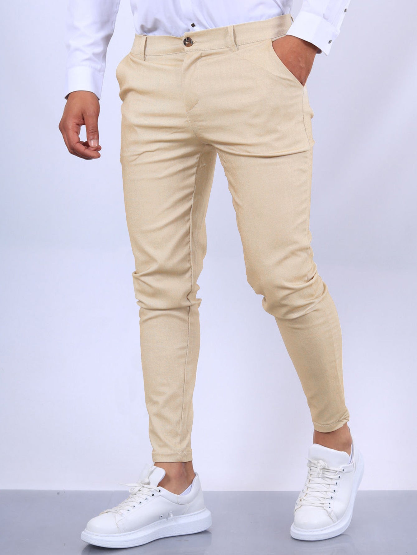 Herren Slim-Fit Businesshose
