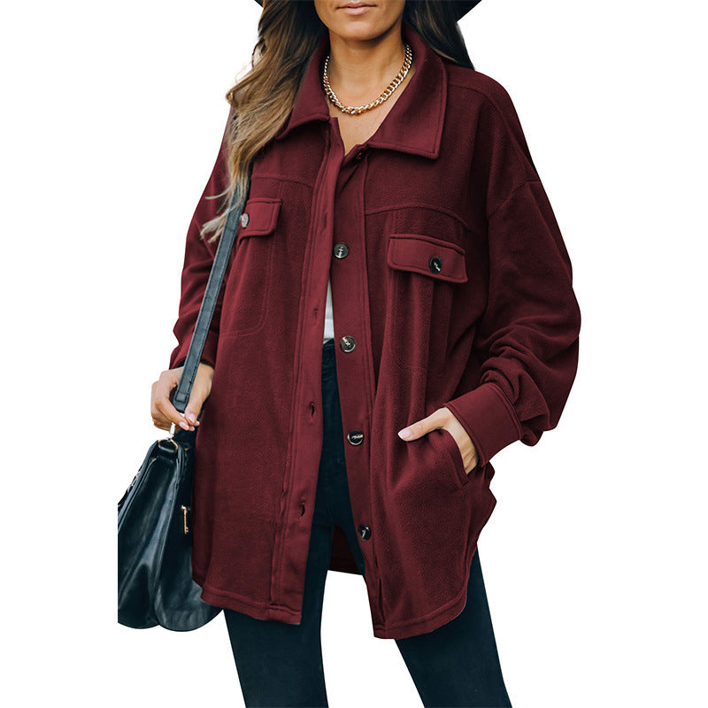 „Marla“ – Fleece-Cardigan