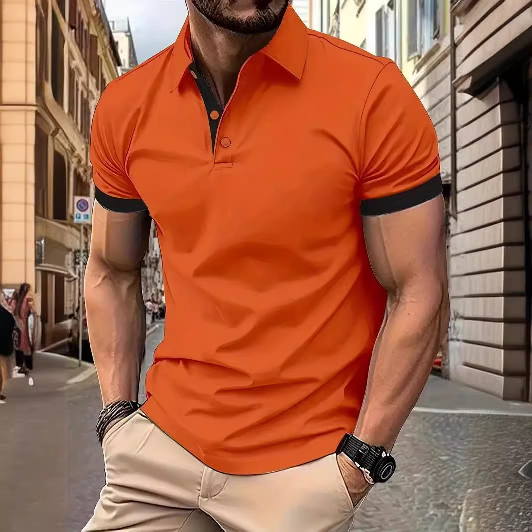 Herren Kurzarm Business-Poloshirt