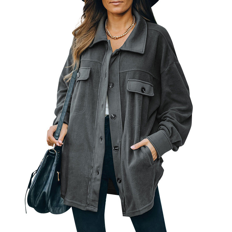 „Marla“ – Fleece-Cardigan