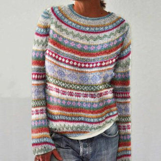 „Nora“ – Modischer Pullover