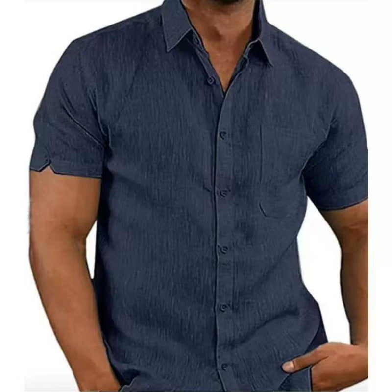 Herren Kurzarm-Sommer-Shirt