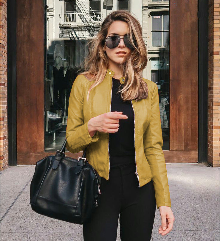 „Carmen“ – PU-Leder Blazer
