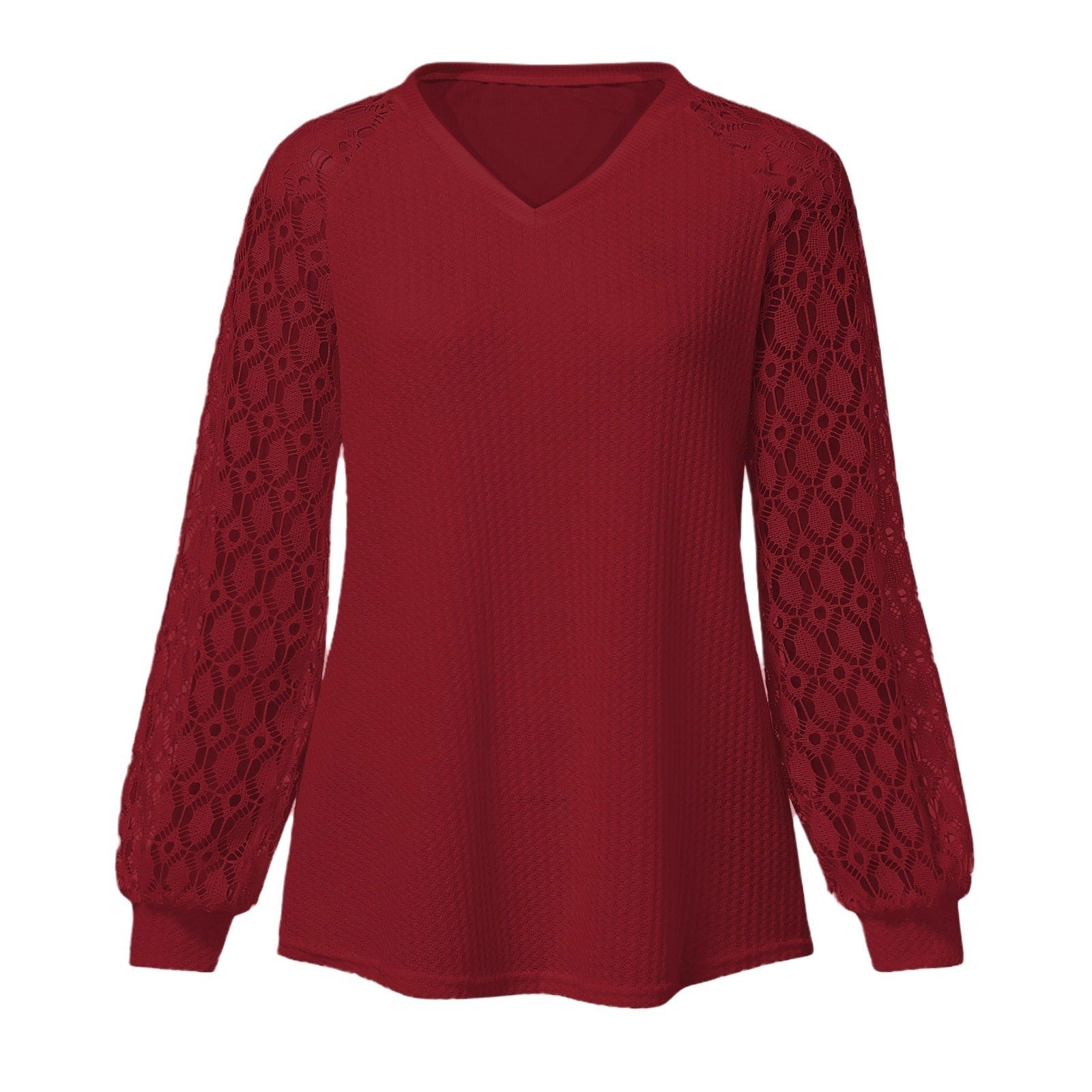 „Elena“ – V-Ausschnitt Bluse