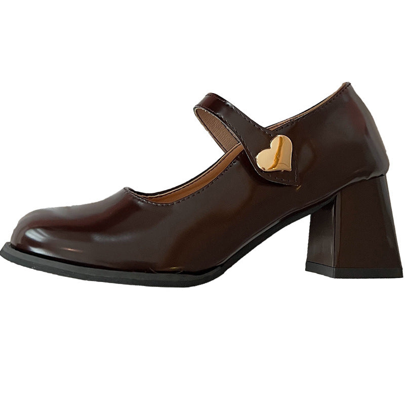 „Helena“ – Vintage Mary Jane Schuhe