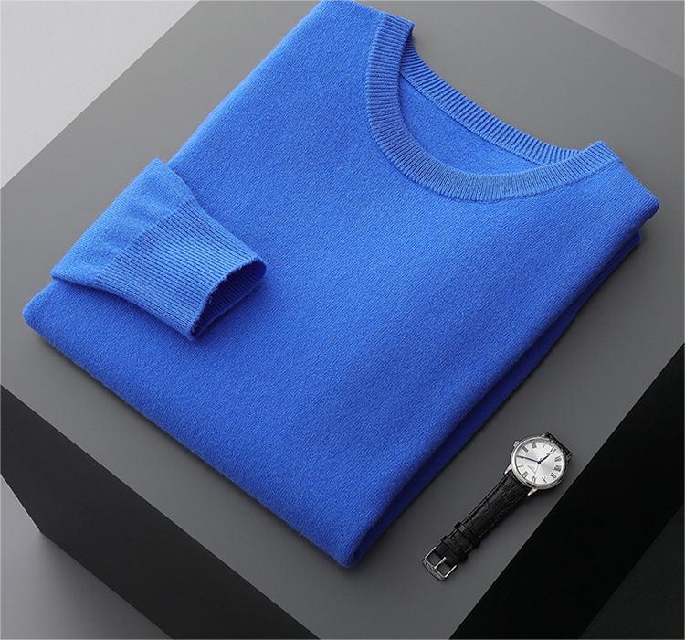 Rundhals-Pullover