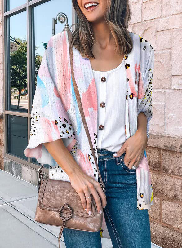 „Alessia“ – Shirt-Jacke mit Blumenprint