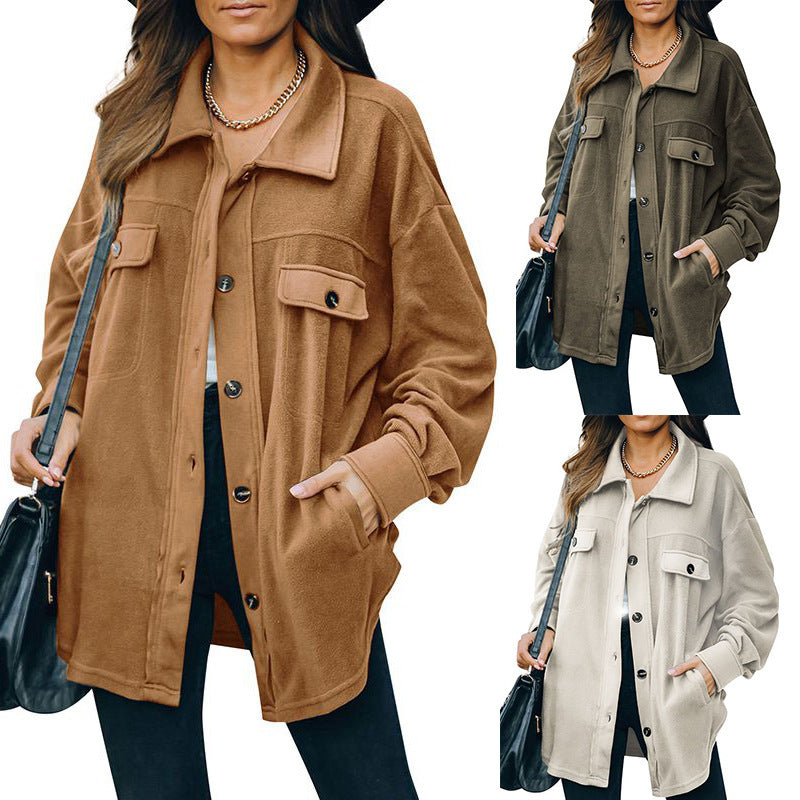 „Marla“ – Fleece-Cardigan