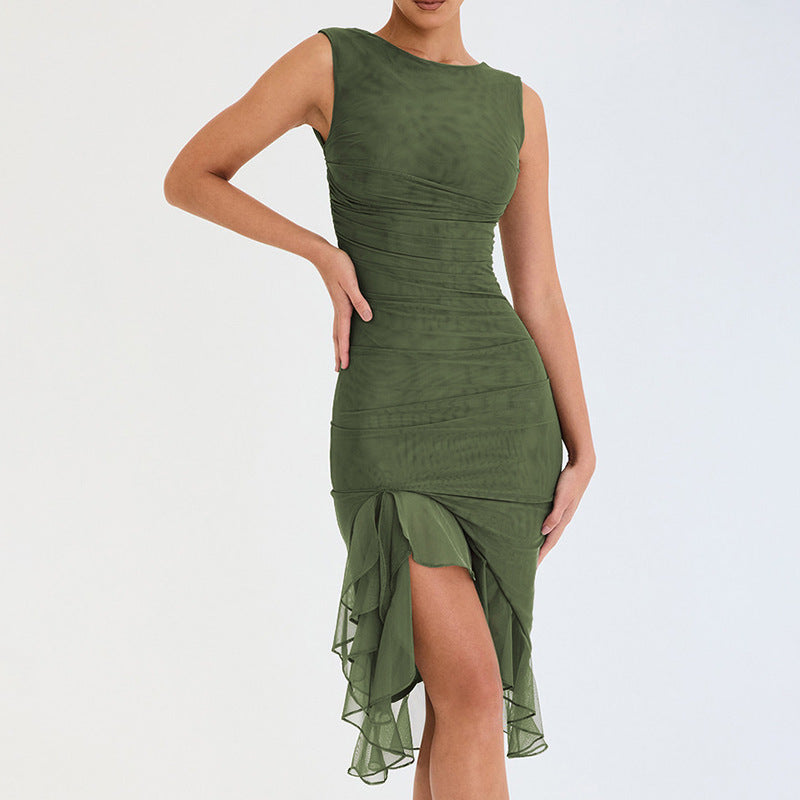 „Zara“ – Ärmelloses Slim-Kleid