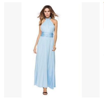 „Selena“ – Rückenfreies Bandage-Maxikleid (Multiway)