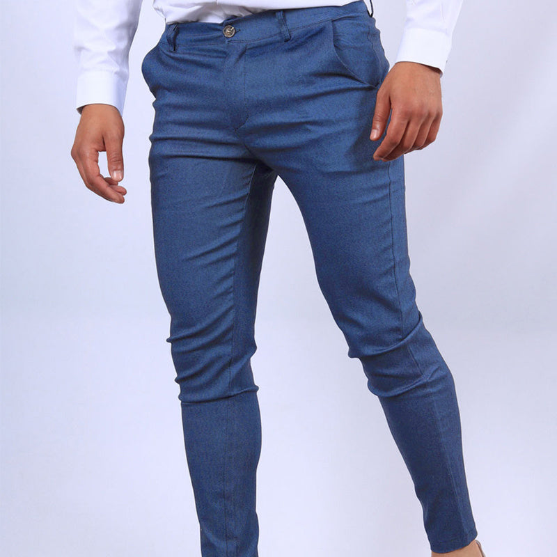 Herren Slim-Fit Businesshose