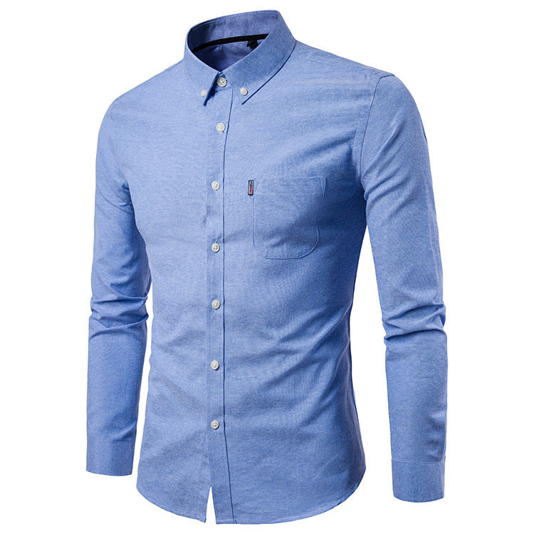 Herren Slim-Fit Businesshemd (Langarm)