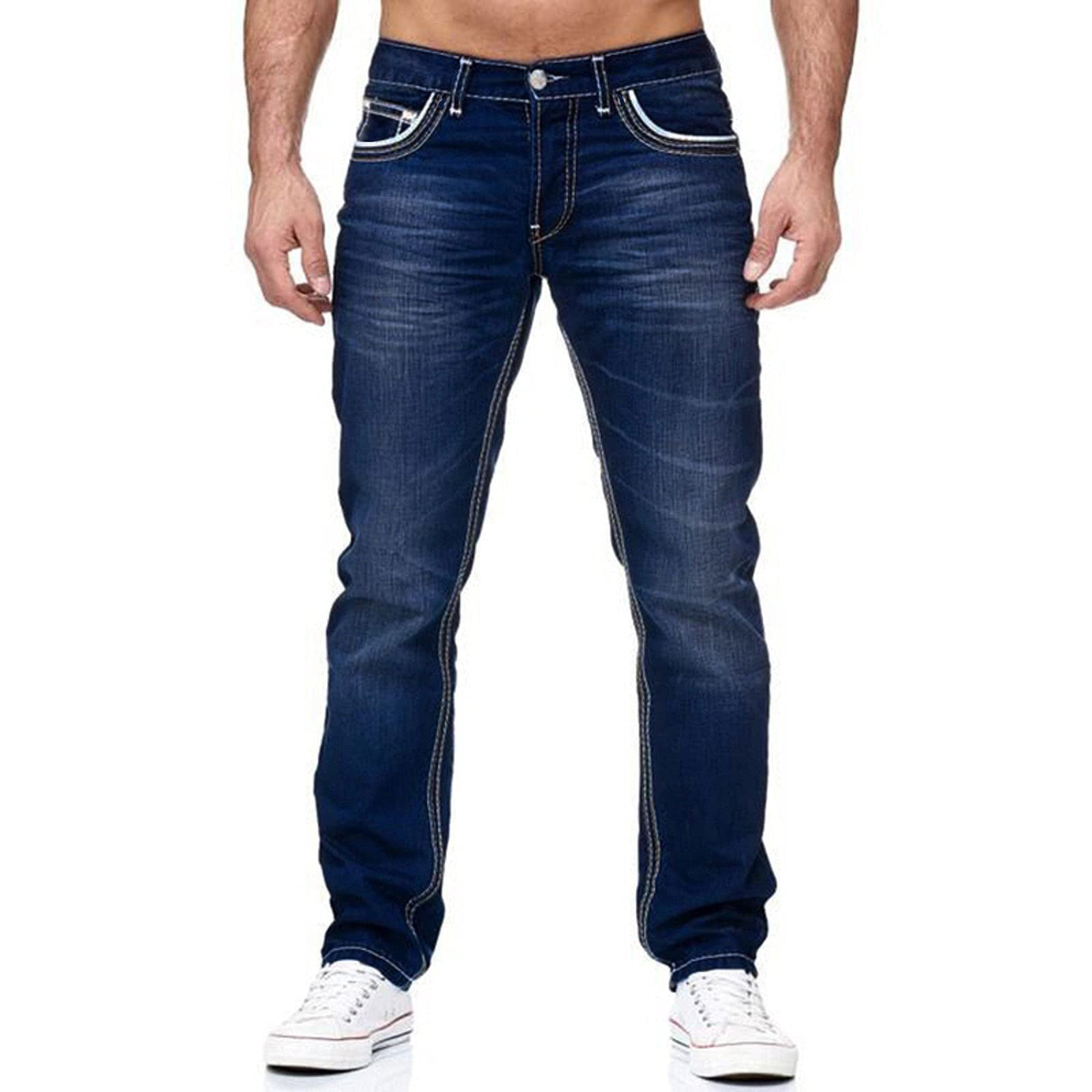 Straight Fit Herren Jeans