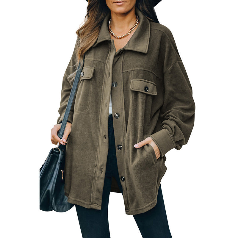 „Marla“ – Fleece-Cardigan