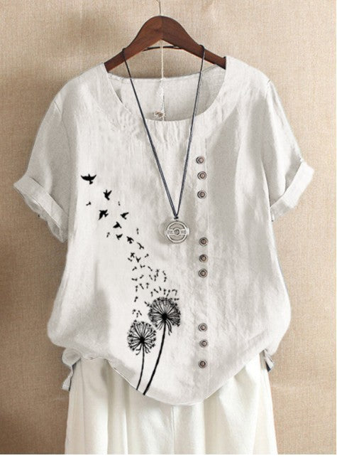 „Mara“ – Linen Shirt