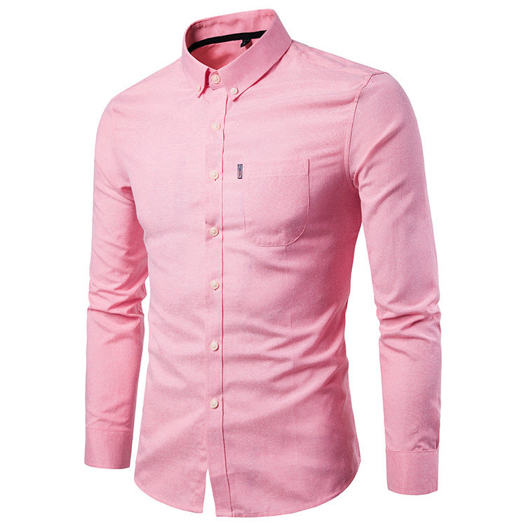 Herren Slim-Fit Businesshemd (Langarm)