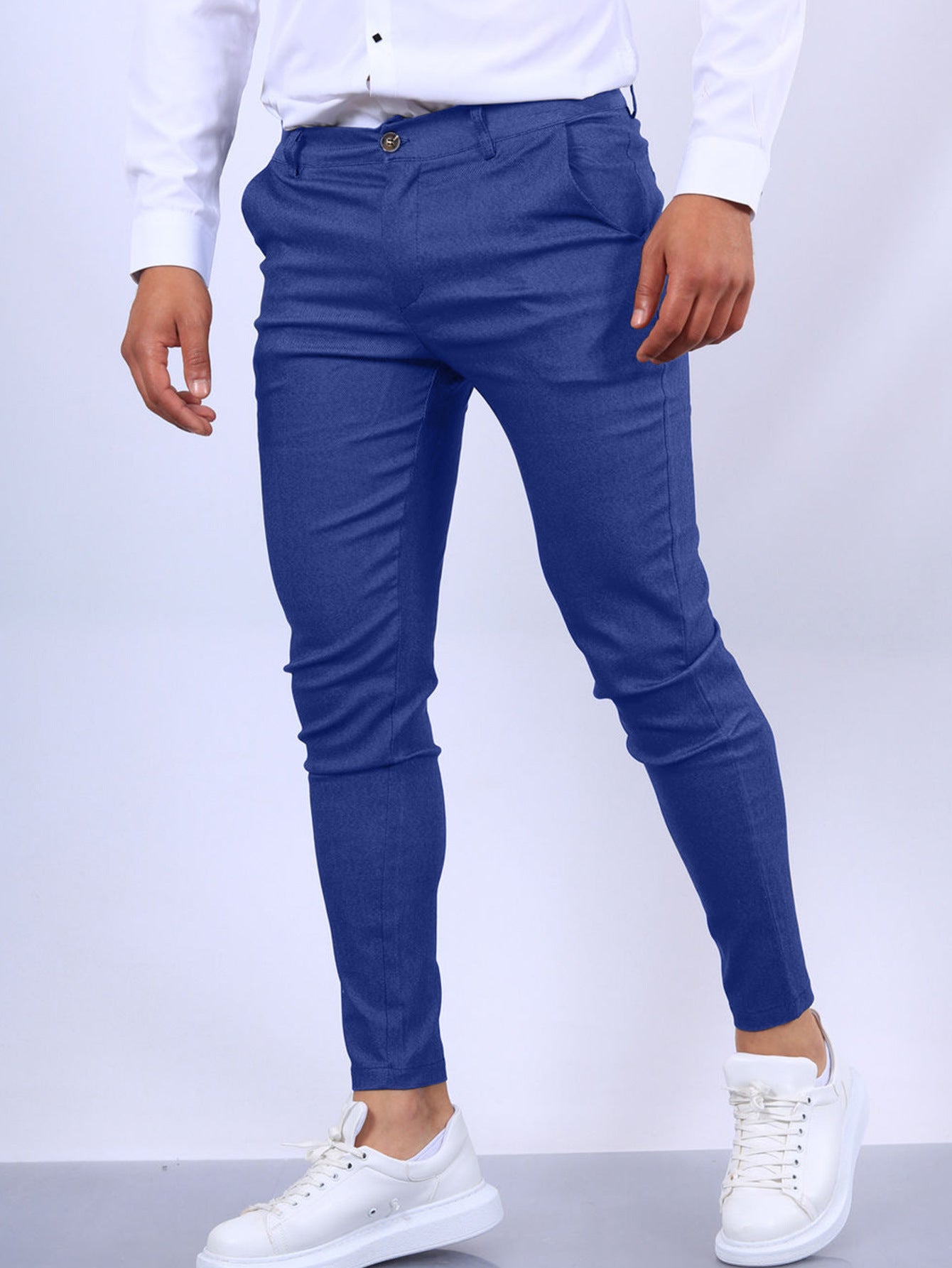 Herren Slim-Fit Businesshose