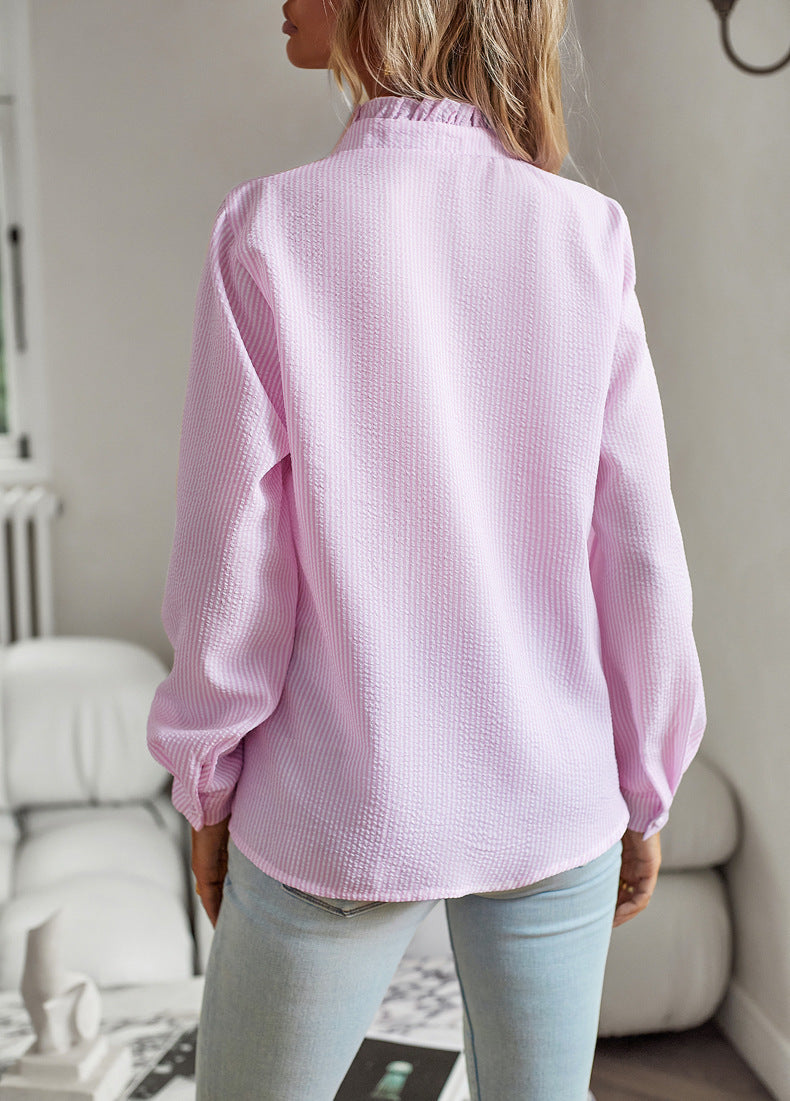 „Clair“ – Gestreifte Bluse