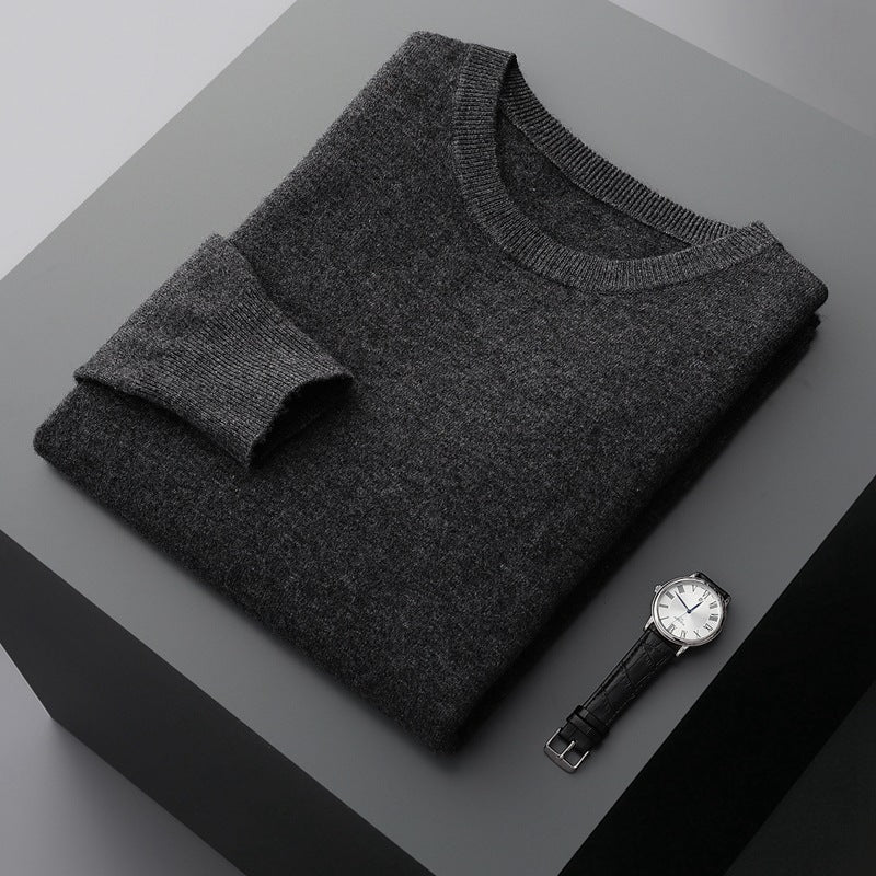 Rundhals-Pullover