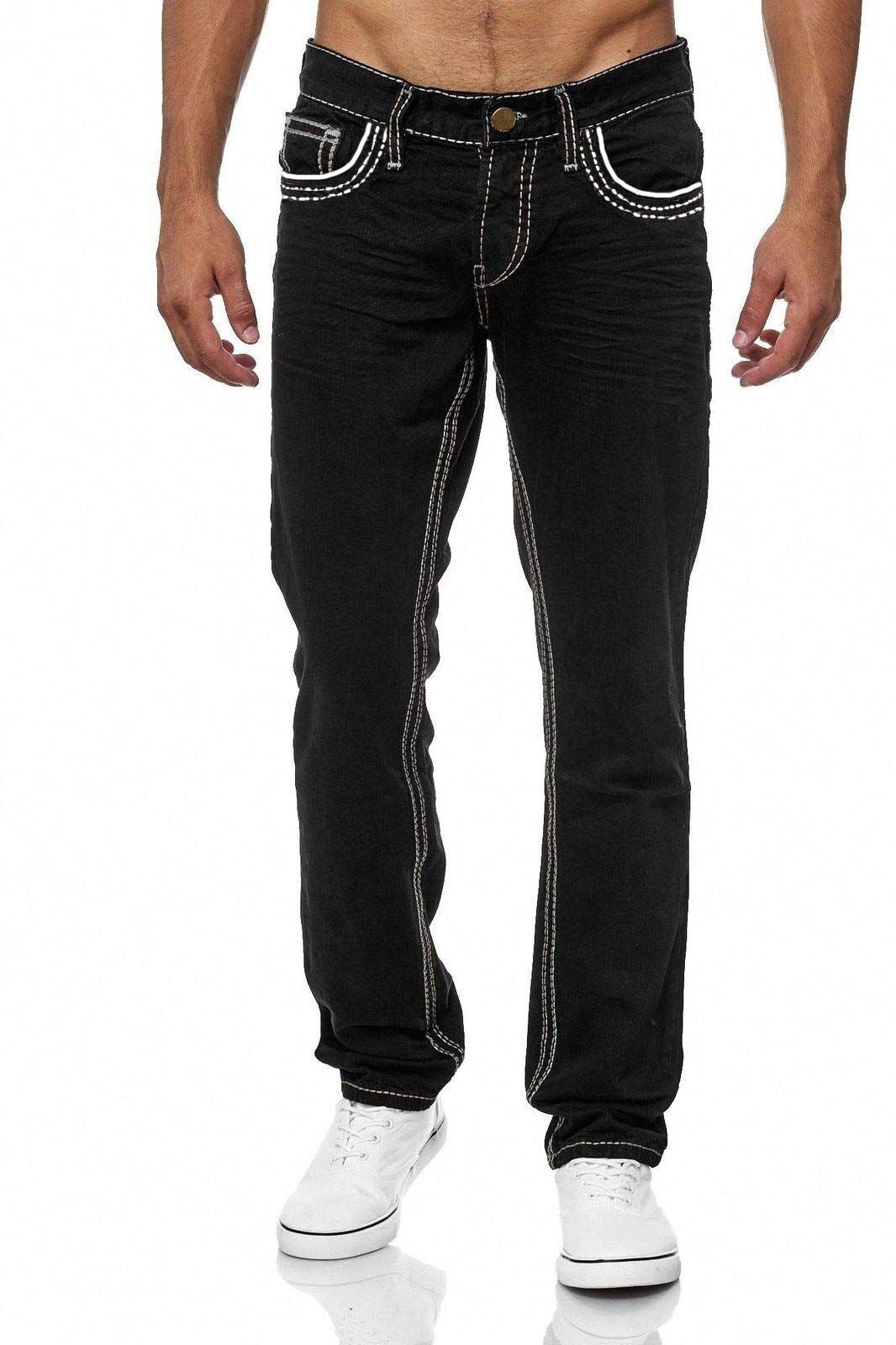 Straight Fit Herren Jeans