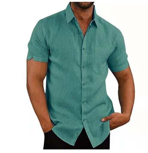 Herren Kurzarm-Sommer-Shirt