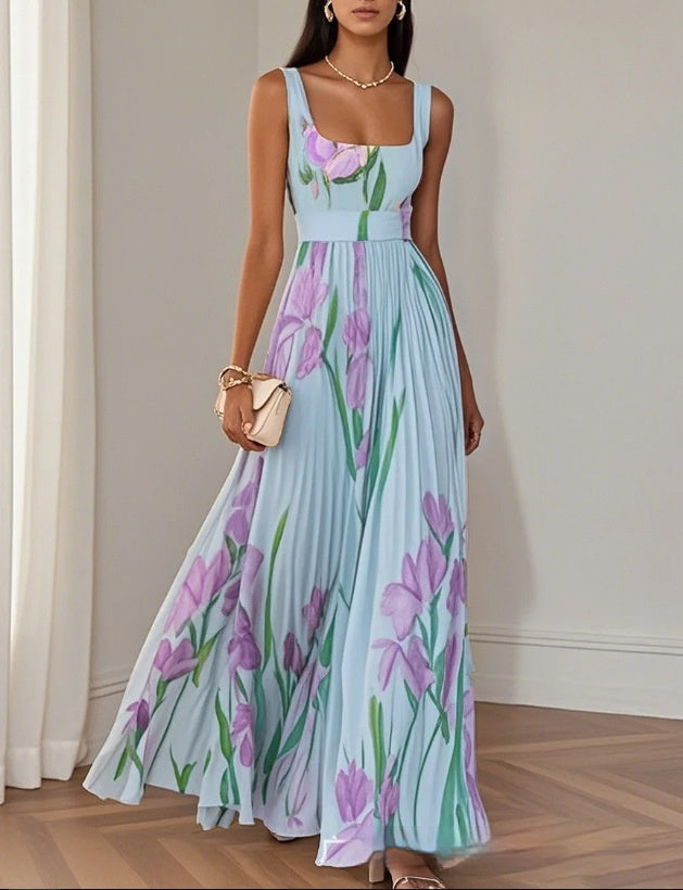 Isabella – Damen Faltenkleid