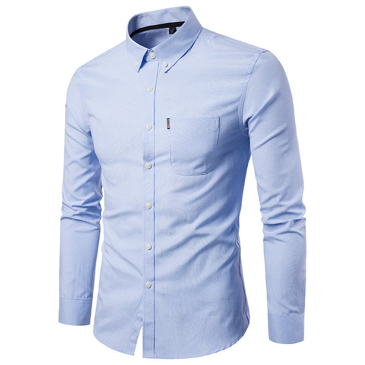 Herren Slim-Fit Businesshemd (Langarm)