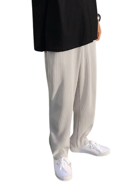 Herren Loose Fit Faltenhose